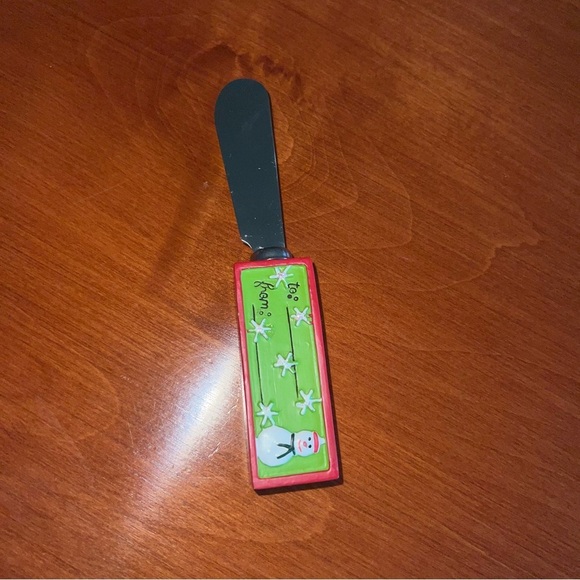 NWOT! Holiday Cheese Knife/Spreader - FREE - Picture 2 of 2